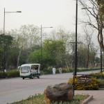 Mini Bus in Lake View Park