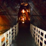 Saltstone Bridge in Khewra Salt Mine